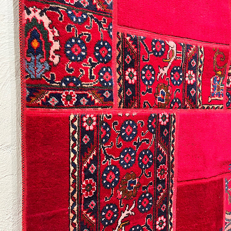 کلاژ فرش دستبافت سه متری مدل چهل تکه کد 1450
